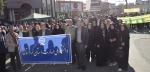 شرکت کارکنان و دانشجویان دانشگاه ملی مهارت واحد استان کردستان در راهپیمایی یوم الله 13 آبان