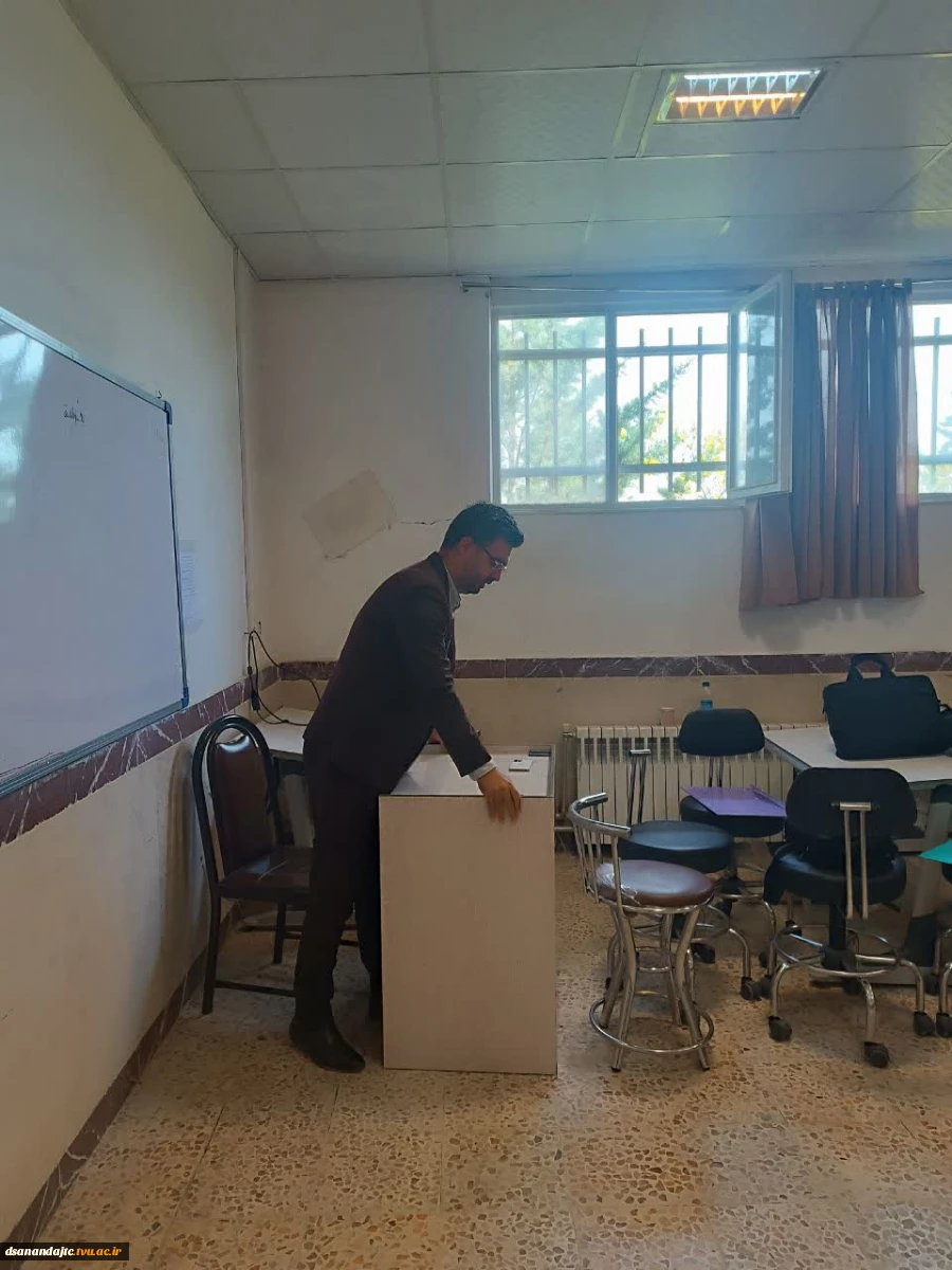 شروع کلاسهای عملی دانشکده ملی مهارت دختران سنندج 2