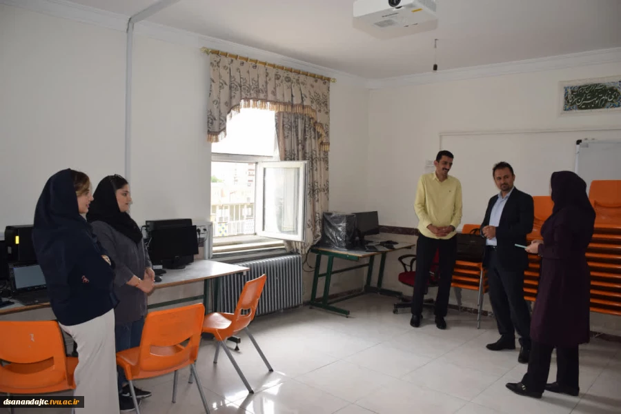 بازدید رئیس دانشگاه ملی مهارت واحد استانی کردستان 2