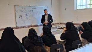 شروع کلاسهای عملی دانشکده ملی مهارت دختران سنندج 9