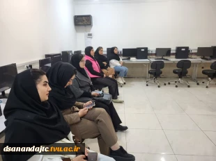 شروع کلاسهای عملی دانشکده ملی مهارت دختران سنندج 3