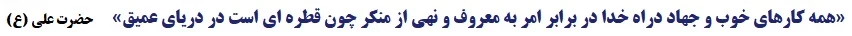 امر به معروف و نهی از منکر