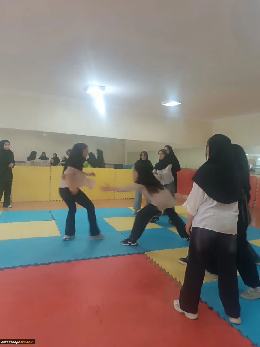 نمایه ای از گامهای عملی  آموزشکده ملی مهارت دختران سنندج 16